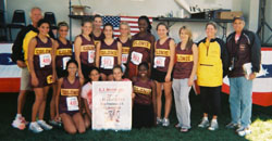 Image of the Girl's Frosh A/B winning team Colonie