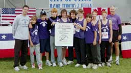 Image of the Boys Freshman winning team Thousand Islands