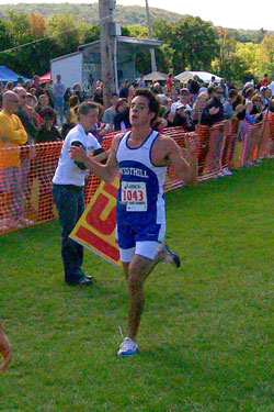 Image of the The Santo Paniccia Elite Boys race winner Andrew Corcoran from Westhill