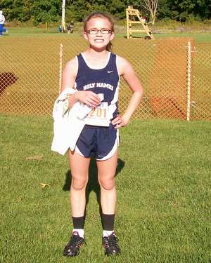Image of the Fred Ferris Girls Modified race winner Kaitlin Close from Academy of Holy Names