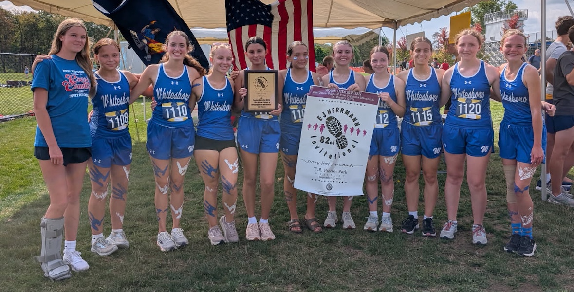 Image of the Utica Police and Fire Fighters Memorial Girls JV winning team Whitesboro